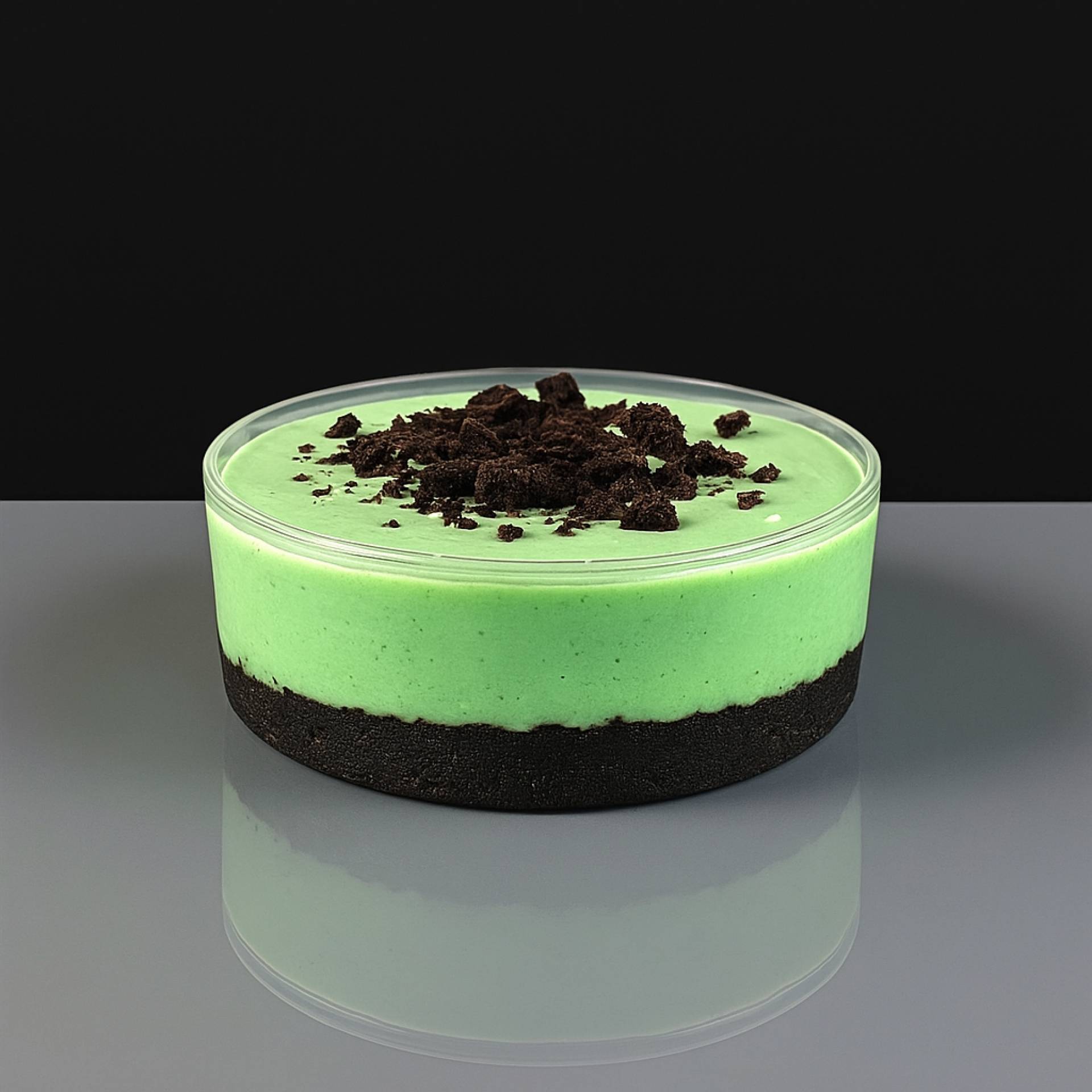 MINT AERO PROTEIN CHEESECAKE