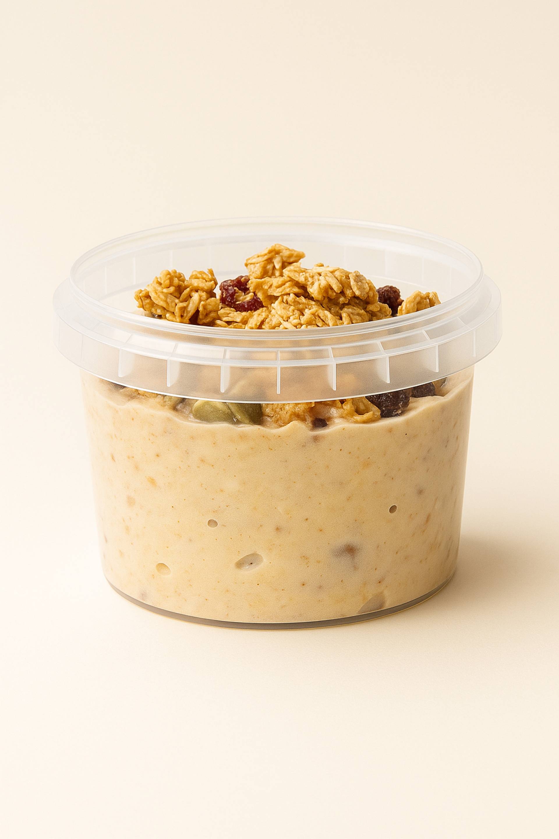 APPLE CRUMBLE OVERNIGHT OATS