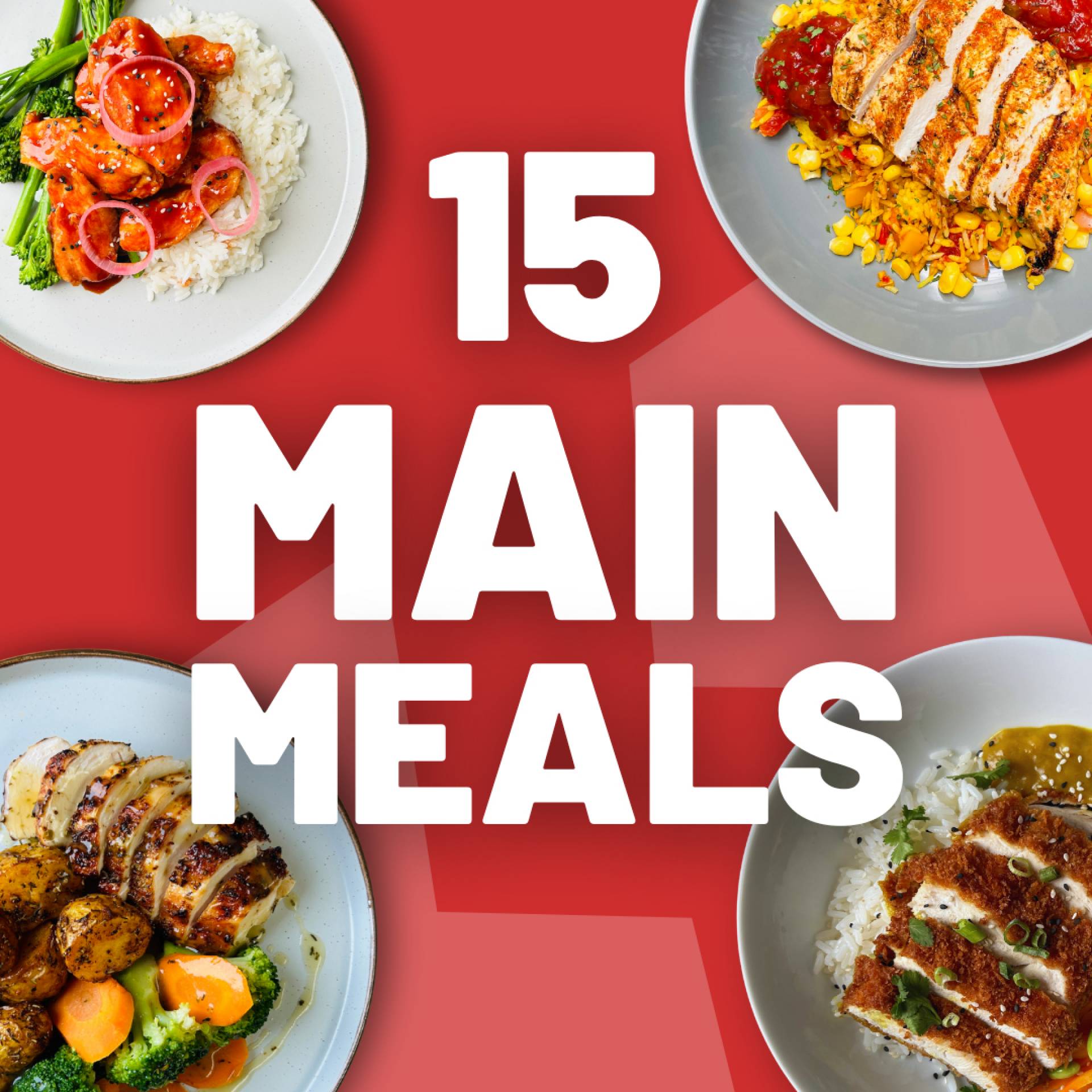 15 x Main Meals